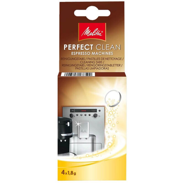 Таблетки для очищення від масел та жирів PERFECT CLEAN Melitta, 4 шт.